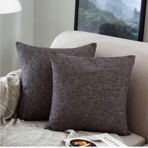 Set of Two Pillow Covers